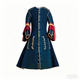 King Prince Men Coat Vintage Overcoat Medieval Renaissance Victorian Edwardian Cosplay Costume