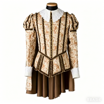 Medieval Coat + Cloak Menswear Renaissance Knight Warrior Cosplay Costume Men Party Dress