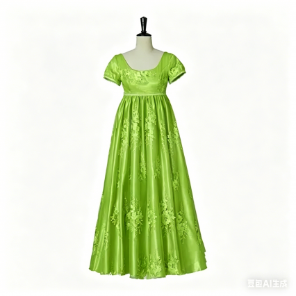 Penelope Featherington Cosplay Regency Green Dress Bridgerton Ball Gown Penelope Featherington Cosplay Regency Green Dress Bridgerton Ball Gown