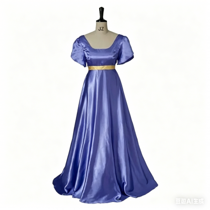 Vintage Regency Dress Jane Austen Cosplay Ball Gown Tea Party Costume Vintage Regency Dress Jane Austen Cosplay Ball Gown Tea Party Costume