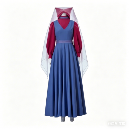 Anime Maid Marian Cosplay Costume Women Vintage Two Piece Suits Dress with Headwear Halloween Carnival Party Outfits Anime Maid Marian Cosplay Costume Women Vintage Two Piece Suits Dress with Headwear Halloween Carnival Party Outfits