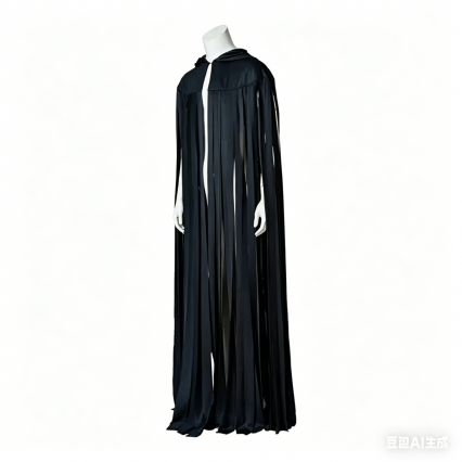 Mistborn Vin Cosplay Costume Unisex Hooded Cardigan Cloak Gothic Punk Black Cape Halloween Party Role Play Robe