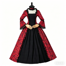 Women's Victorian Renaissance Dress Medieval Ball Gown Vintage Aristocrat Cosplay Costume
