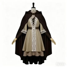 Game Elden Ring Melina Cosplay Costume Women's Cloak Dress Suits Halloween Carnival Party Outfits