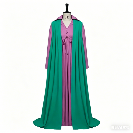 Movie Bewitched Cosplay Costume Women's Shawl Cape Dress Suit Halloween Carnival Party Role Clothing Movie Bewitched Cosplay Costume Women's Shawl Cape Dress Suit Halloween Carnival Party Role Clothing