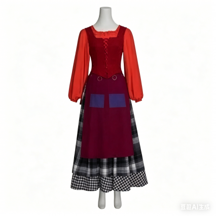 Movie Hocus Pocus Cosplay Costume Women's Skirts Suit Halloween Carnival Outfits Party Role Play Dress Movie Hocus Pocus Cosplay Costume Women's Skirts Suit Halloween Carnival Outfits Party Role Play Dress