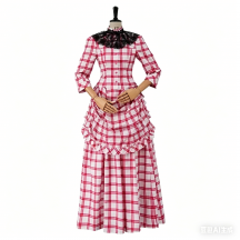 The Gilded Age Peggy Scott Cosplay Costume Vintage Victorian Prom Dress Women Medieval Theme Party Ball Gown