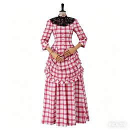 The Gilded Age Peggy Scott Cosplay Costume Vintage Victorian Prom Dress Women Medieval Theme Party Ball Gown