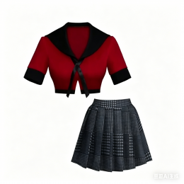 Cosplaydiy Jabami Yumeko Miniskirt School Uniform Outfits Summer Women Girls Preppy Style Coat+Skirt Costume Dance Skirts