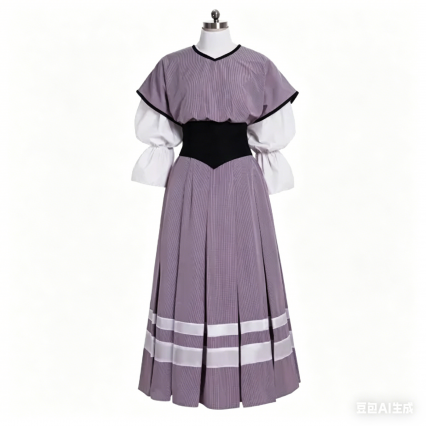 Medieval Civil War Vintage Women Dress Suit Edwardian Dress Custom Made Historical Cosplay Outfits