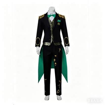 Takt Op.Destiny Takt Asahina Tuxedo Jacket Cosplay Costume Anime Role Play Outfits Takt Op.Destiny Takt Asahina Tuxedo Jacket Cosplay Costume Anime Role Play Outfits