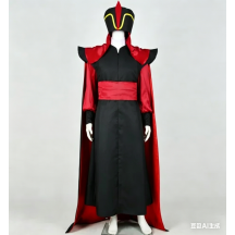 Aladdin Jafar Villain Cosplay Costume, Adult Men's Halloween Outfit Custom Made