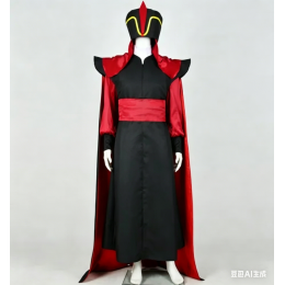 Aladdin Jafar Villain Cosplay Costume, Adult Men's Halloween Outfit Custom Made