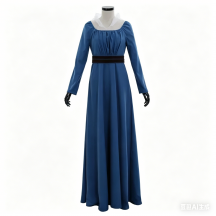 Blue Medieval Women Dress, Adult Renaissance Victorian Gown Custom Made