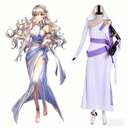 Fire Emblem Heroes Kamui Cosplay Costume, Women Full Set Dress Christmas Halloween Custom Made Fire Emblem Heroes Kamui Cosplay Costume, Women Full Set Dress Christmas Halloween Custom Made