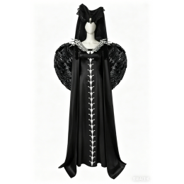 Maleficent: Mistress of Evil Maleficent Cosplay Costume - Women's Black Witch Halloween Fancy Dress
