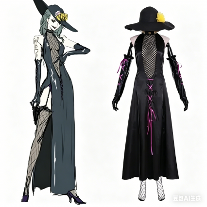 Persona 5 Sae Niijima Cosplay Costume | Adult Women Fancy Halloween Full Suit Persona 5 Sae Niijima Cosplay Costume | Adult Women Fancy Halloween Full Suit