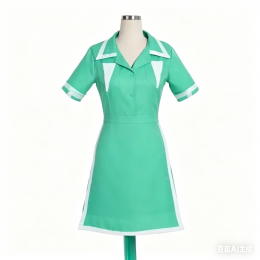 Twin Peaks Shelly Johnson Cosplay Dress, Women Waitress Maid Halloween Costume Custom Made