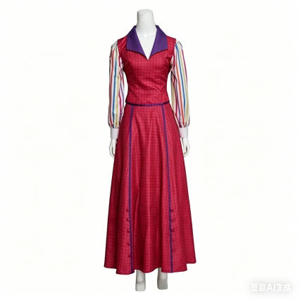 Musical Newsies Katherine Plumber Cosplay Costume Theatre Broadway Women's Uniform Shirt Dress Suits Musical Newsies Katherine Plumber Cosplay Costume Theatre Broadway Women's Uniform Shirt Dress Suits