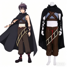 Master of Ragnarok Yuto Suoh Cosplay Costume, Custom Made Adult Men Outfit