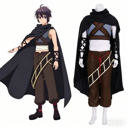 Master of Ragnarok Yuto Suoh Cosplay Costume, Custom Made Adult Men Outfit