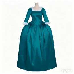 Marie Antoinette Rococo Dress, Hamilton Musical Inspired Angelica Eliza Dark Performance Costume