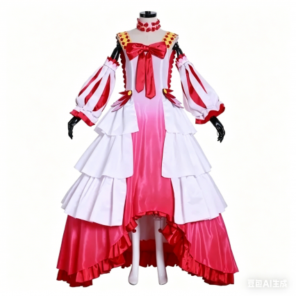 The Rising Of The Shield Hero Fitoria Cosplay Costume, Filolial Queen Halloween Dress The Rising Of The Shield Hero Fitoria Cosplay Costume, Filolial Queen Halloween Dress