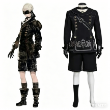 Custom NieR:Automata YoRHa No.9 Type S Cosplay Costume, Adult Men Halloween Carnival Outfit