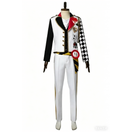 Twisted Wonderland Deuce Spade Cosplay Costume, Custom Heartslabyul Adult Halloween Uniform