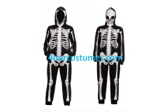 Wholesale Halloween Skeleton Costume Comfy Easy Adult Onesie Jum Wholesale Halloween Skeleton Costume Comfy Easy Adult Onesie Jum