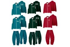 Wholesale SQUID GAME NO.067 Halloween Costume Adults Woman Track Wholesale SQUID GAME NO.067 Halloween Costume Adults Woman Track