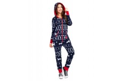 Women’s Blue Reindeer Jumpsuit: A Festive Fashion Statement Women’s Blue Reindeer Jumpsuit: A Festive Fashion Statement