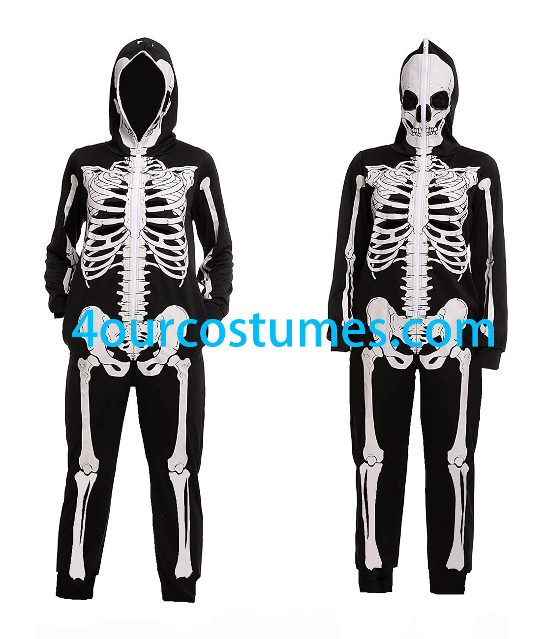 donnie darko skeleton hoodie
